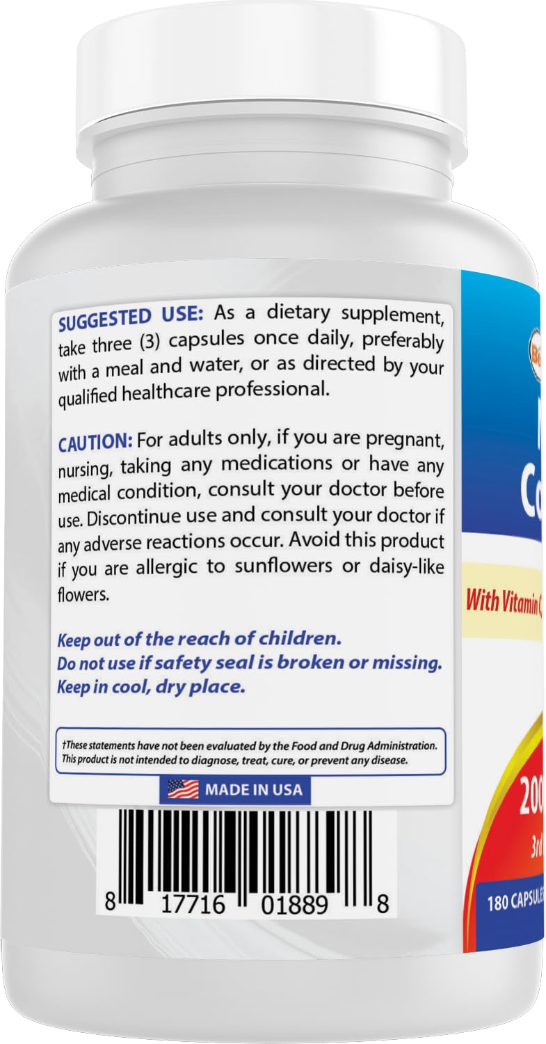 Best Naturals Multi Collagen Pills 2000mg – Hair, Skin & Nails | Types I, II, III, V, X | Biotin, Hyaluronic Acid & Vitamin C (Pack of 2)