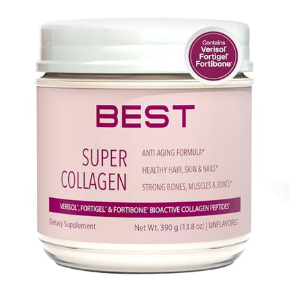 BEST Super VERISOL Collagen Powder for Women – Unflavored, 30 Servings