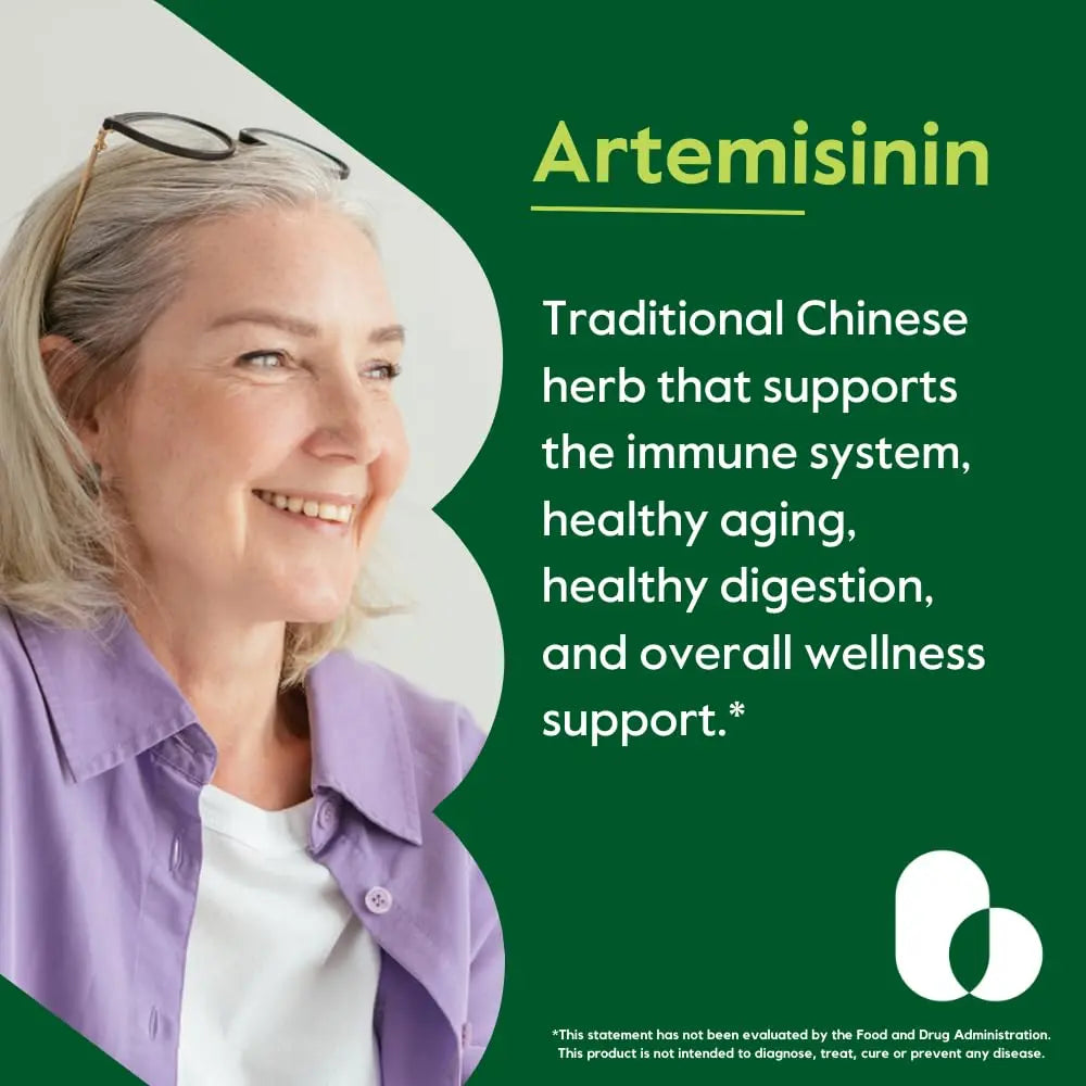 BESTVITE Artemisinin 500mg Capsule – 60 Vegetarian Capsules | No Fillers, Vegan, Gluten Free, Non-GMO BritishVita | Premium UK Vitamins & Wellness Supplements