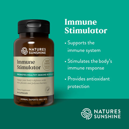 Nature's Sunshine Immune Stimulator 90 Capsules - Immune Support Supplement