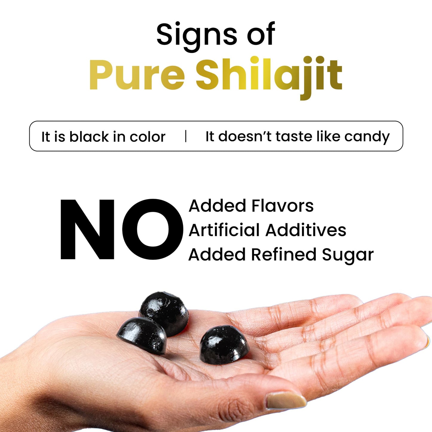 Better Alt GOLD+ Shilajit Gummies – Ashwagandha, Safed Musli, Ginger | 60 Gummies