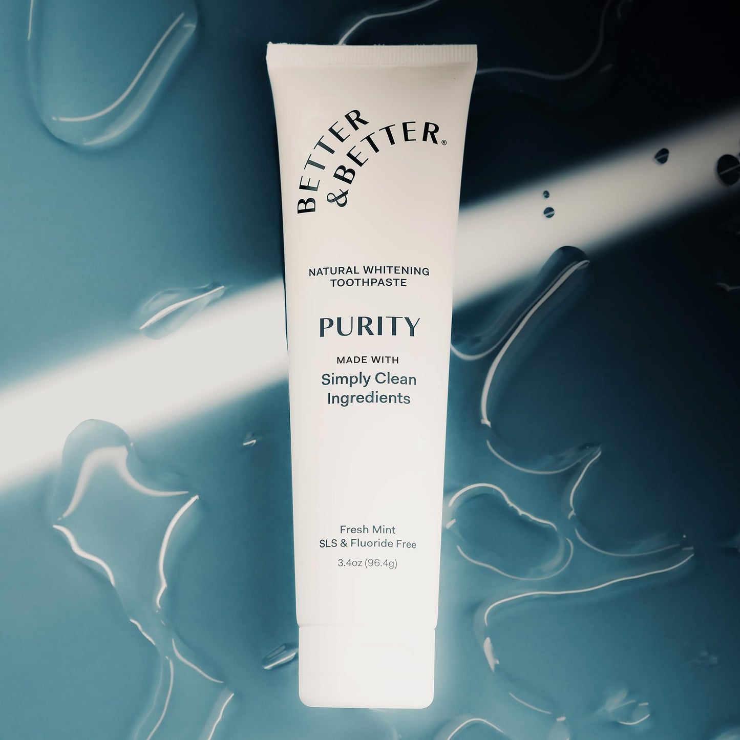 Better & Better Purity Toothpaste – Natural Whitening, Fluoride & SLS Free, Organic Coconut-Based Formula | 3.4oz
