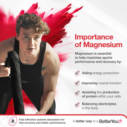 BetterYou Magnesium Muscle Body Spray – Arnica, Lemon Oil for Muscle & Joint Recovery (3.38 oz)
