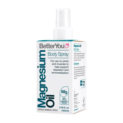 BetterYou Magnesium Oil Body Spray – Supports Muscle Recovery & Flexible Joints