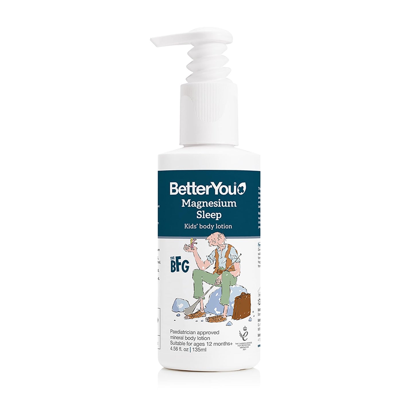 BetterYou Magnesium Sleep Kids Body Lotion – Lavender & Chamomile, 4.56 oz