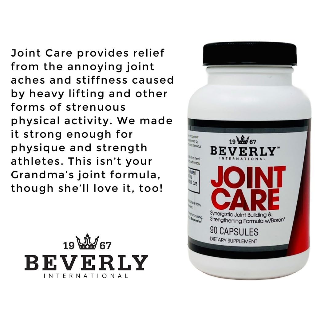Beverly International Joint Care, 90 Capsules – All-Over Joint Support, 3-Stage Formula