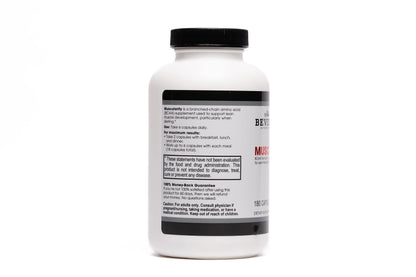 Beverly International Muscularity BCAA Formula – 180 Capsules