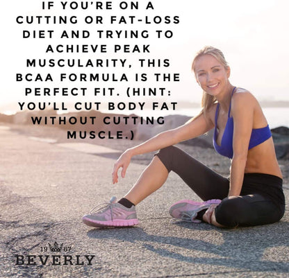 Beverly International Muscularity BCAA Formula – 180 Capsules