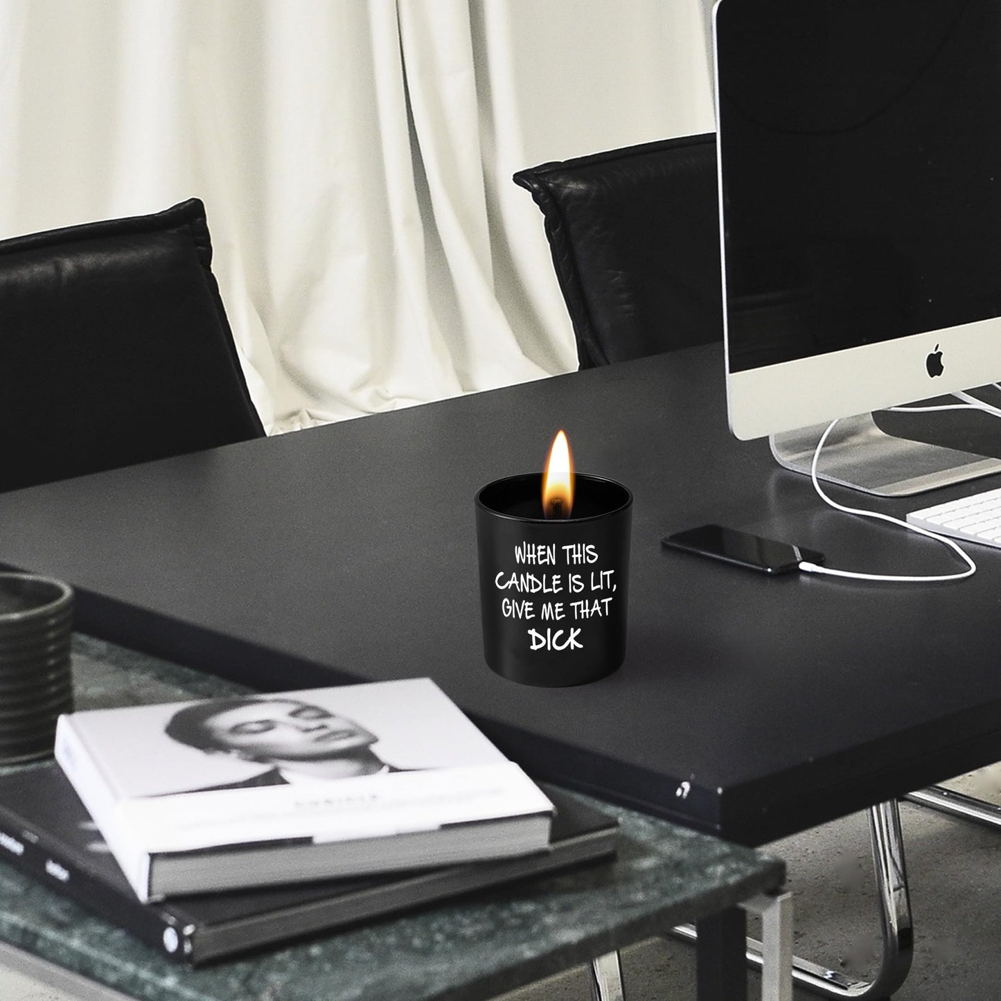 BFJLIFE Sandalwood Scented Candle – Gifts for Him, Christmas & Valentine
