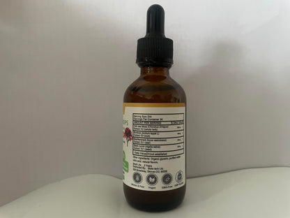 Biduka Irish Sea Moss Drops – Black Seed Oil, Burdock Root & Bladderwrack | Multimineral Seamoss