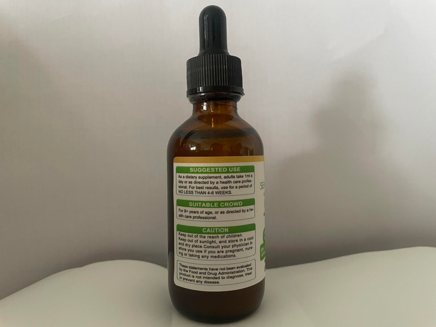 Biduka Irish Sea Moss Drops – Black Seed Oil, Burdock Root & Bladderwrack | Multimineral Seamoss