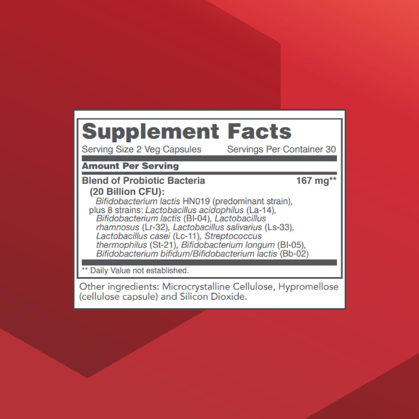 PROTOCOL FOR LIFE BALANCE Bifido Digest - 20 Billion CFU per Serving - GI Support - Dairy Free, Egg Free & Non-GMO - 60 Veg Capsules