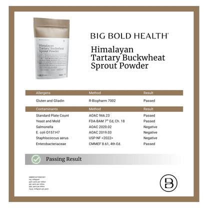 BIG BOLD HEALTH Himalayan Tartary Buckwheat Sprout Powder — Immune-Supporting Superfood BritishVita | Premium UK Vitamins & Wellness Supplements