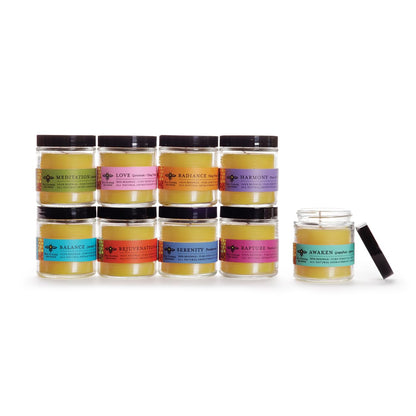 Big Dipper Wax Works Beeswax Aromatherapy Candle – Harmony Lavender, 3.2 oz, Hand-Poured