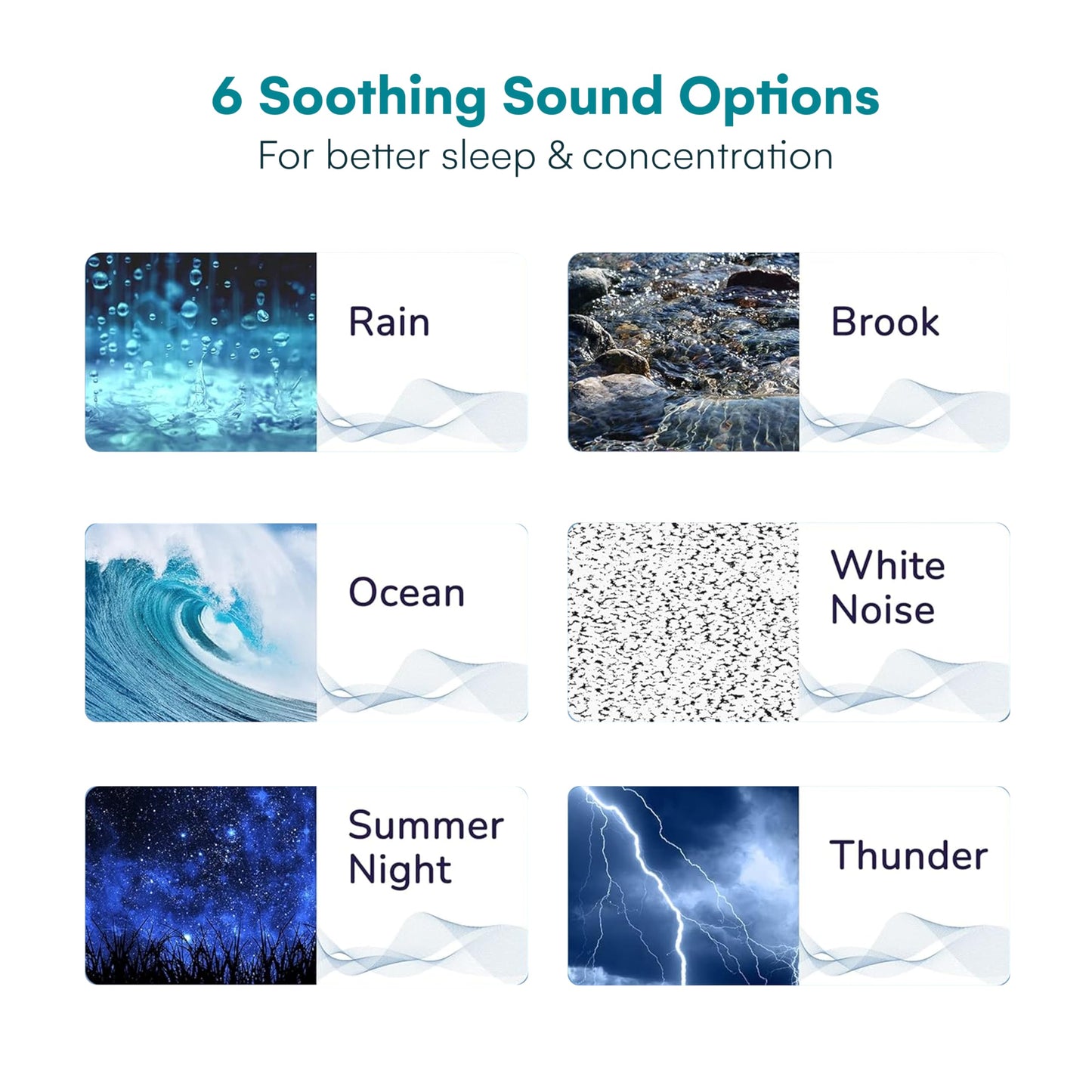Big Red Rooster Sound Machine — 6 Sleep Sounds, Portable White Noise for Sleep, Office Privacy, Travel