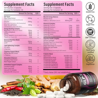 BIKAYALUE GLP-1 Alternative with Akkermansia Probiotics – 90 Capsules