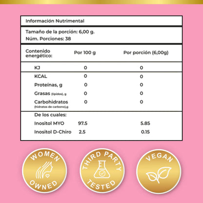 Bikini Burn Ovatol® | Optimal Mix Inositol Myo & D-Chiro with 40:1 Ratio BritishVita | Premium UK Vitamins & Wellness Supplements