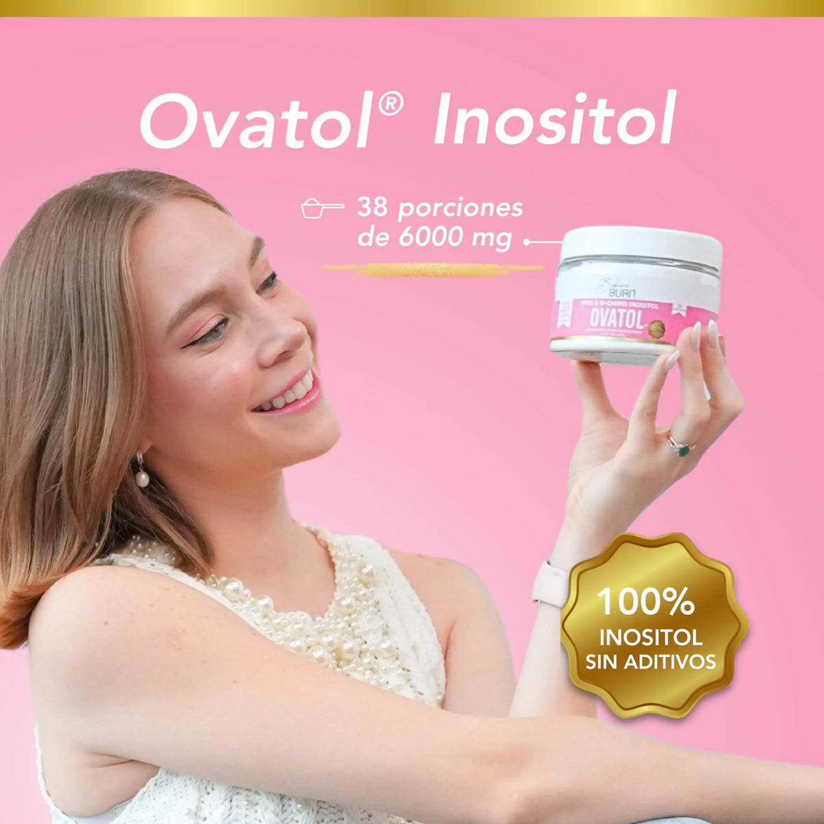 Bikini Burn Ovatol® | Optimal Mix Inositol Myo & D-Chiro with 40:1 Ratio BritishVita | Premium UK Vitamins & Wellness Supplements