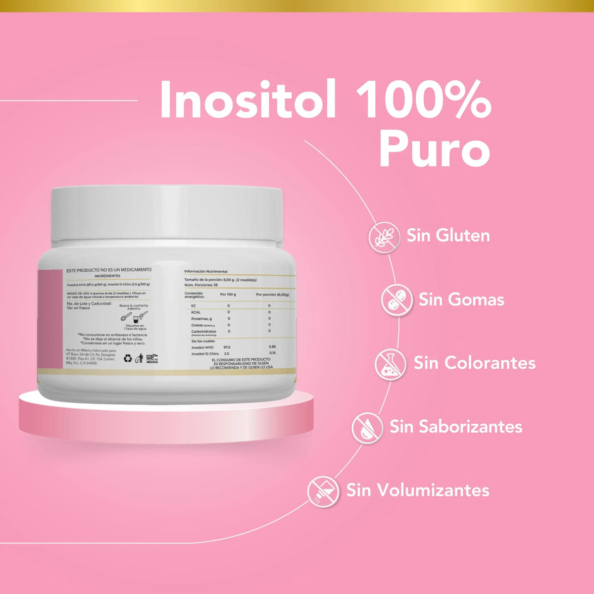 Bikini Burn Ovatol® | Optimal Mix Inositol Myo & D-Chiro with 40:1 Ratio BritishVita | Premium UK Vitamins & Wellness Supplements