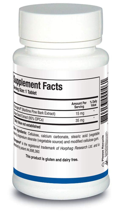 Biotics Bio Cyanidins OPC – Radiant Skin, Antioxidant Support & Heart Health, Pine Polyphenols, 60 Tablets
