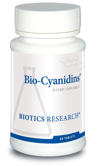 Biotics Bio Cyanidins OPC – Radiant Skin, Antioxidant Support & Heart Health, Pine Polyphenols, 60 Tablets