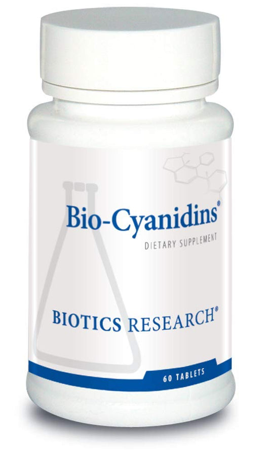 Biotics Bio Cyanidins OPC – Radiant Skin, Antioxidant Support & Heart Health, Pine Polyphenols, 60 Tablets BritishVita | Premium UK Vitamins & Wellness Supplements