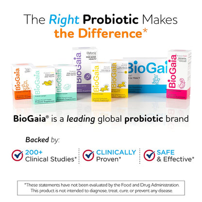 BioGaia Protectis Immune Active Probiotic + Vitamin D | Immune, Digestive & Overall Health | 60 Day Capsule Supply