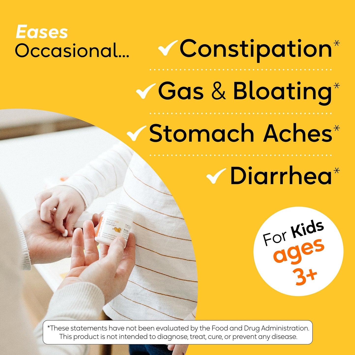 BioGaia Protectis Kids Probiotic for Ages 3+ | 30-Day Supply | Allergen, Dairy & Gluten Free
