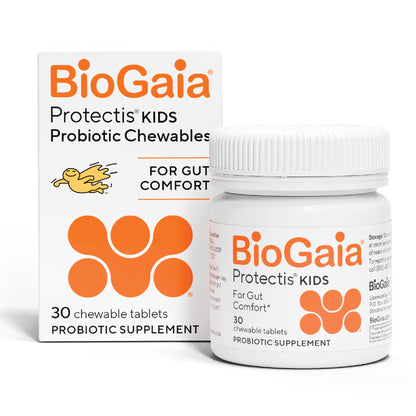 BioGaia Protectis Kids Probiotic for Ages 3+ | 30-Day Supply | Allergen, Dairy & Gluten Free