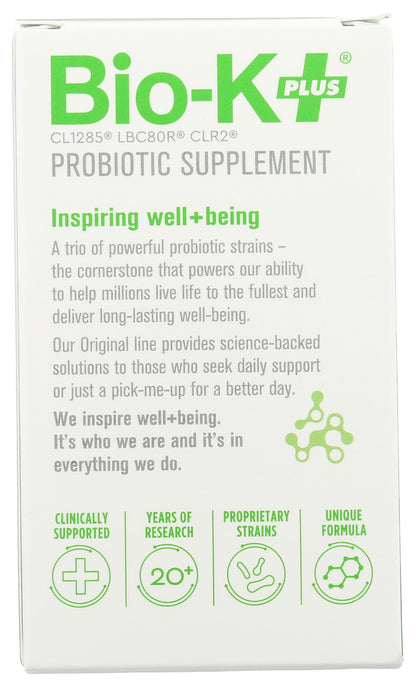 Bio-K Plus, Dailycare 50 Billion Probiotics, 30 Count