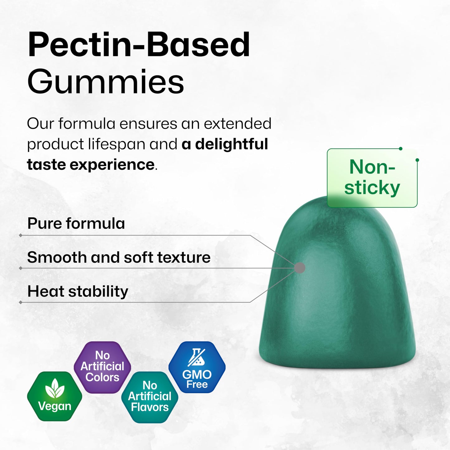 BIO KRAUTER 5-HTP Gummies 200 mg - 90 Vegan Chews | Relaxation Support