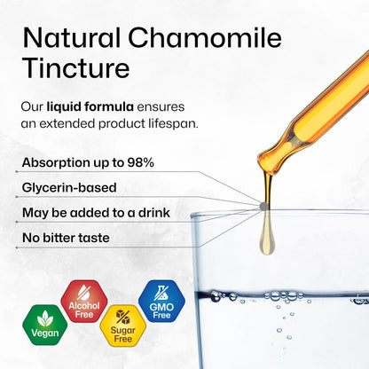 BIO KRAUTER Chamomile Tincture – Relaxation Support | Vegan, Alcohol-Free, Sugar-Free (Pack of 2)