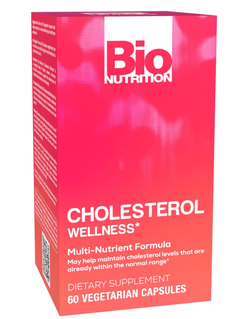 Bio Nutrition Cholesterol Wellness 60 VGC 2 Pack - Dietary Supplement