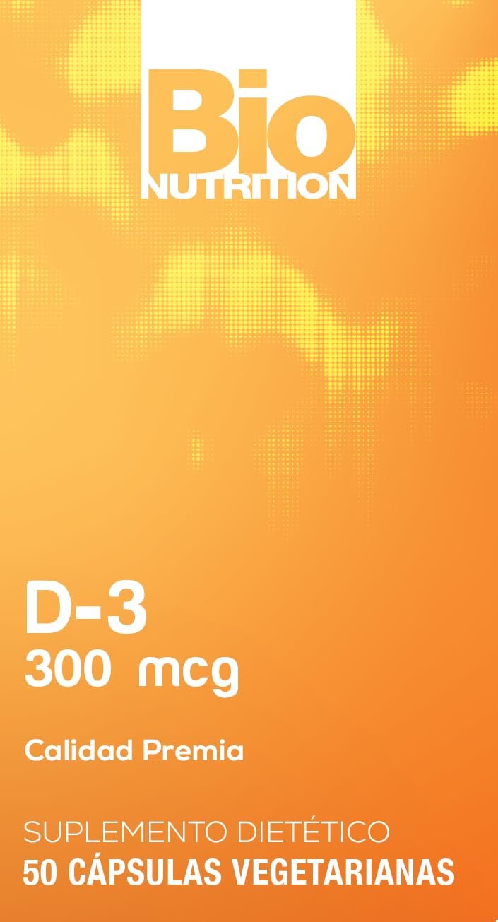 Bio Nutrition D3 12000 IU Vegi-Caps, 50 Count – Vitamin D3 Vegetarian Capsule Supplement