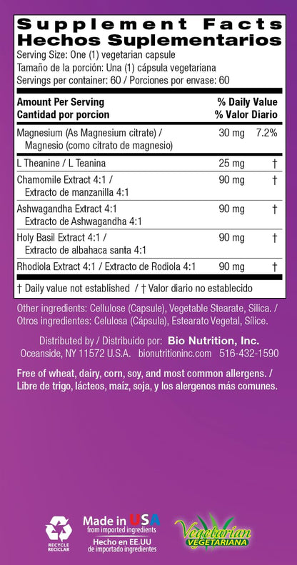 Bio Nutrition Emotional Wellbeing – Stress Support & Mood Health