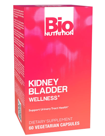 Bio Nutrition Kidney Bladder Wellness - 60 Vegetarian Capsules | UTI Support