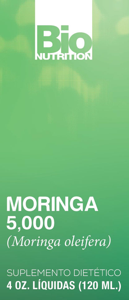 Bio Nutrition Moringa Liquid Supplement 4 fl oz | Antioxidants, Quercetin & Immune Support