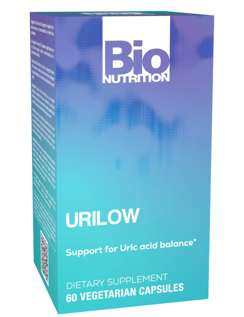 Bio Nutrition Urilow 60 Vegetarian Capsules | Urinary Health & Uric Acid Balance