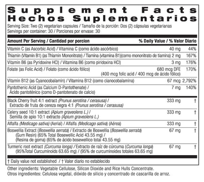 Bio Nutrition Urilow 60 Vegetarian Capsules | Urinary Health & Uric Acid Balance