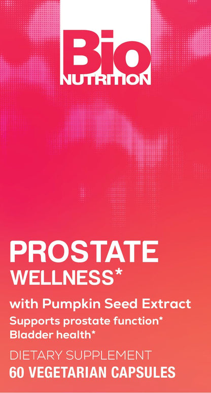 Bio Prostate 60 | Prostate Wellness Vegi-Caps, 60 Count