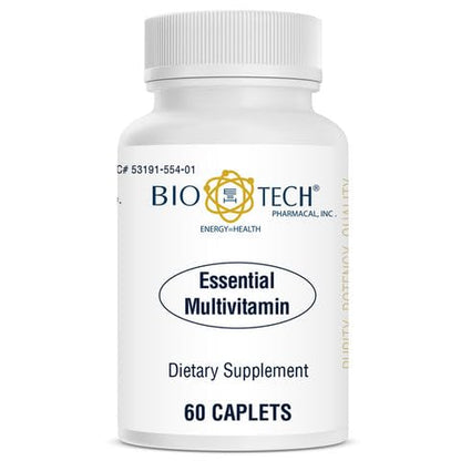 Bio-Tech Pharmacal Essential Multivitamin - Mineral Blend Dietary Supplement with Vitamins A-K
