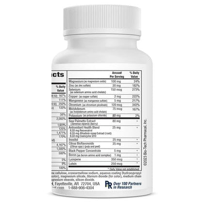 Bio-Tech Pharmacal Essential Multivitamin - Mineral Blend Dietary Supplement with Vitamins A-K