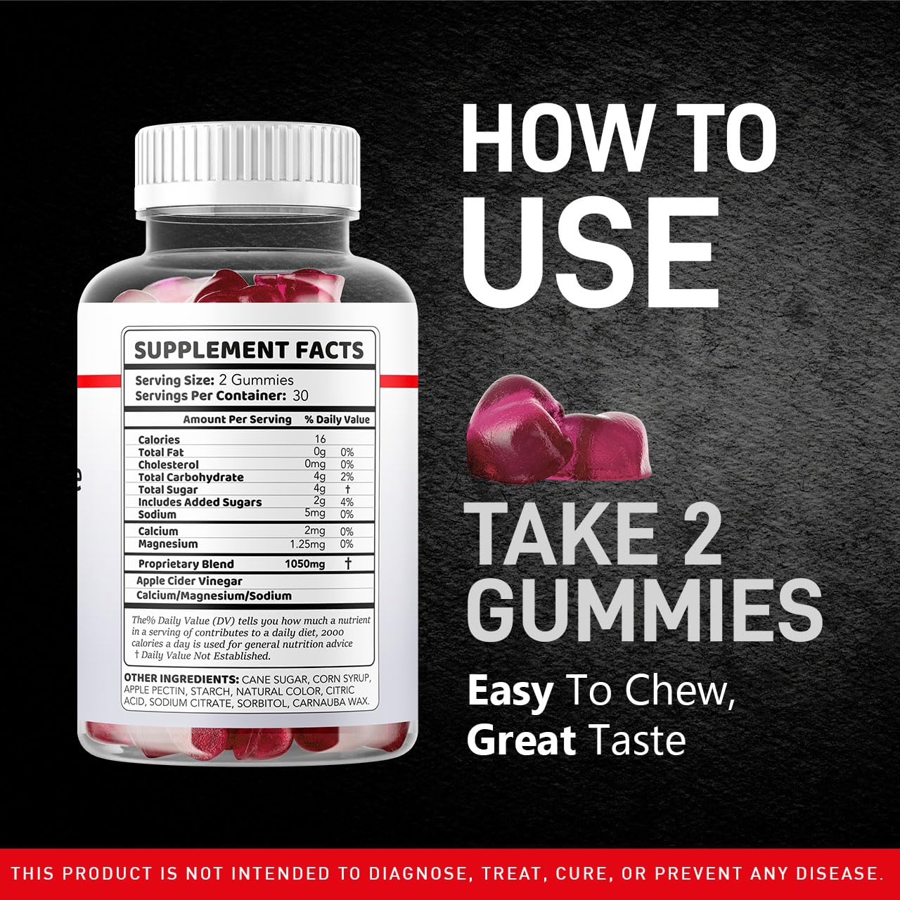 Bio XL Max Gummies - Natural Energy & Wellness Formula | 60 Gummies