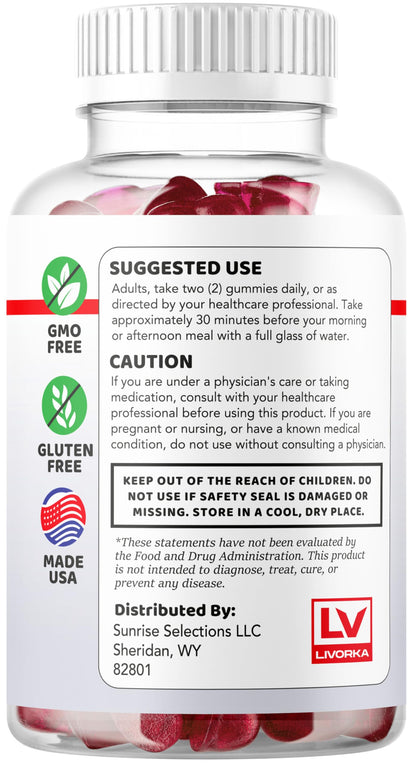 Bio XL Max Gummies - Natural Energy & Wellness Formula | 60 Gummies