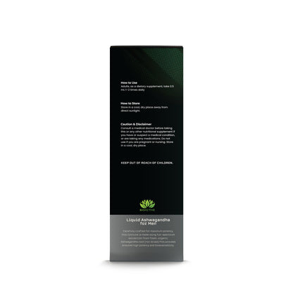 BIOACTIVE Liquid Ashwagandha Drops – Testosterone Support & Adaptogen