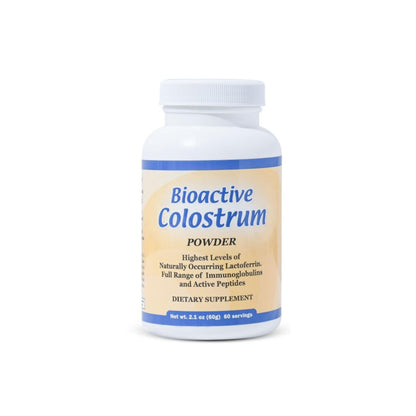 Well Wisdom Bioactive Colostrum 60g – Grass-Fed Immune Support Powder