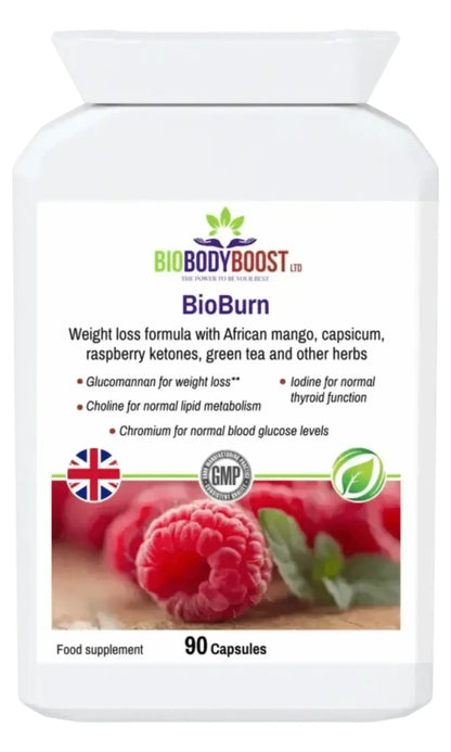 BioBurn Raspberry Ketone & Green Tea Capsules | With Guarana UK Fashionfitz