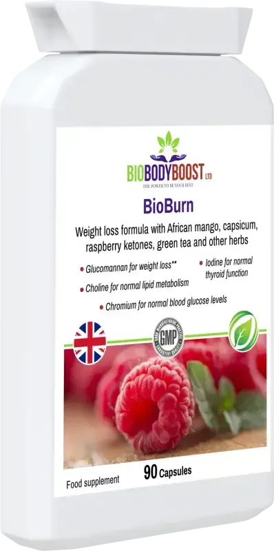 BioBurn Raspberry Ketone & Green Tea Capsules | With Guarana UK Fashionfitz