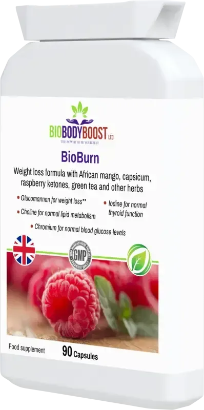 BioBurn Raspberry Ketone & Green Tea Capsules | With Guarana UK Fashionfitz