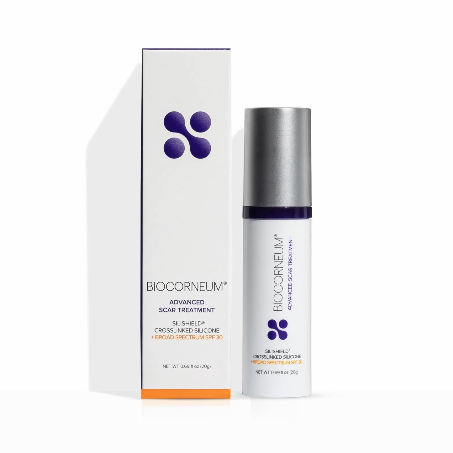 Biocorneum Advanced Scar Treatment with Silishield and SPF 30 – Fast-Drying Silicone Gel, Surgeon-Recommended for New and Old Scars